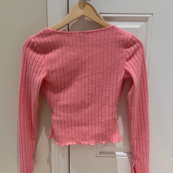 Urban outfitters out from under pink wrap top - Picture 7 of 8